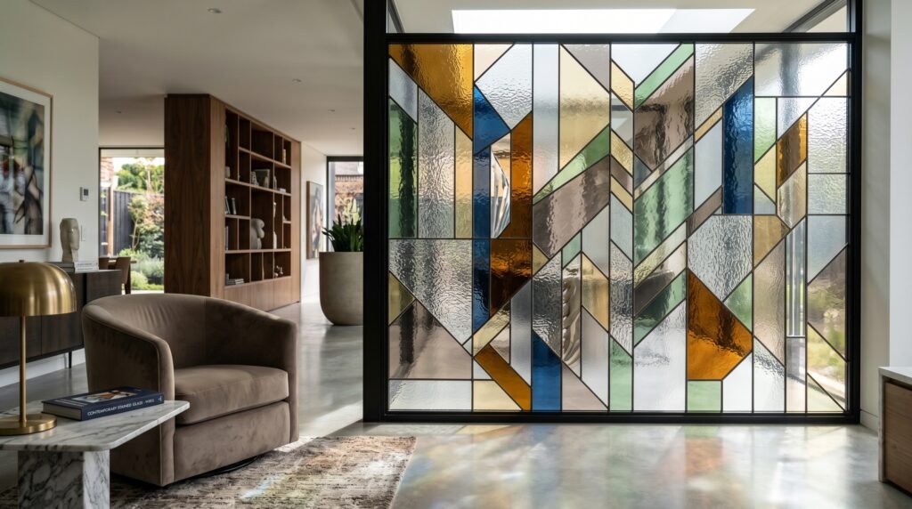 a luxury modern stained glass 202605090208