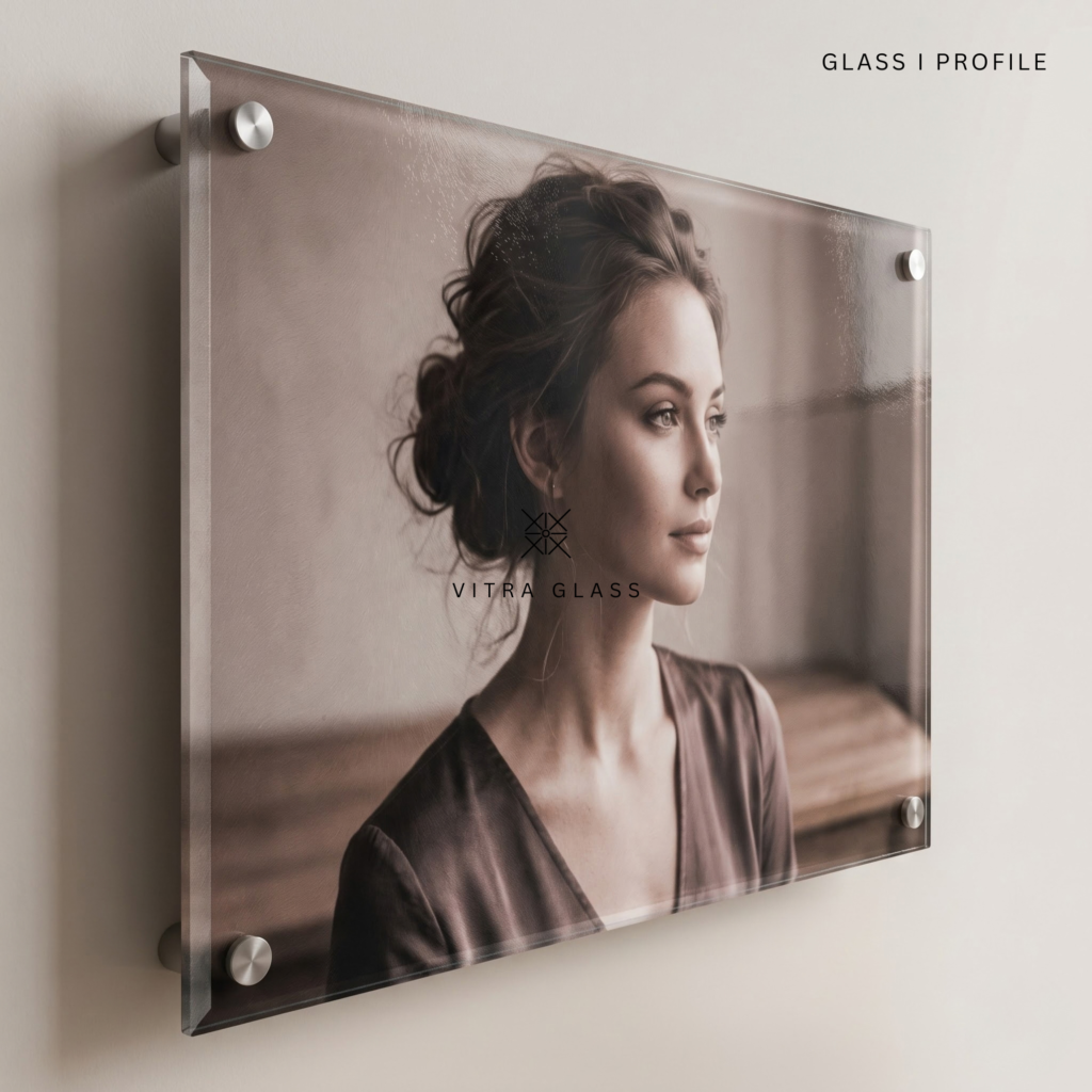 Decorative digital print glass for home interiors